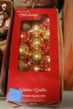Box Of Christmas Balls