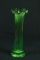 Green Glass Vase