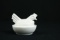 Milk Glass Hen On The Nest