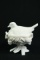 Westmoreland Milk Glass Bird Dish