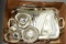 Box Of Assorted Silver Plate