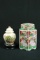 2 Hand Painted Ginger Jars