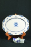 Woodsware Plate & Delft Shoe