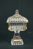 Pressed Glass Candy Dish