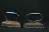 2 Antique Irons