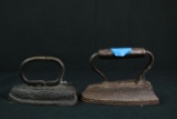 2 Antique Irons