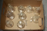 Box With 9 Vinegar Cruets