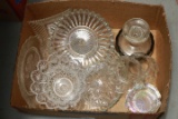 Box Of Assorted Glassware