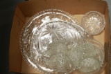 Box Of Assorted Glassware