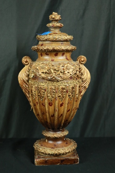 Resin Covered Vase