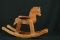 Wooden Doll Rocking Horse