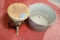 Milking Stool & Galvanized Bucket