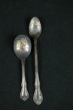2 Silver Plated Spoons