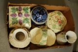 Box Of Vases, Baskets, & Covered Boxes