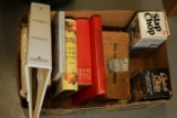 Box Of Cook Books & Chopper