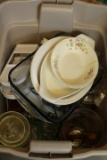 Box Of Glassware & Kitchen Appliances