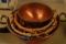 4 Copper Nesting Bowls