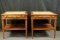 Pair Of Marble Top End Tables & Coffee Table