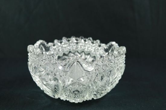 Pressed Glass Bowl