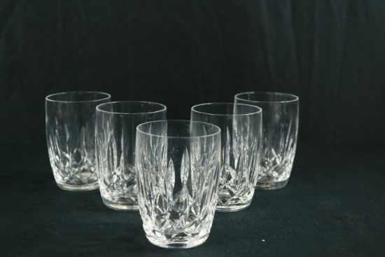 5 Waterford Glasses