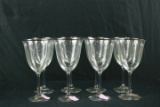 8 Crystal Stems Made In West Germany