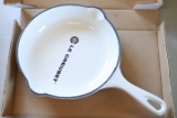 Le Creuset Traditional Skillet Color White