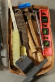 Hammers, Brushes, & Level