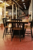 Pub Style Table & 6 Chairs