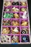 Box Of Costume Jewelry