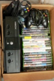 XBOX With 2 Controllers & Games