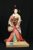 Oriental Doll On Stand