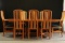 Mid Century Modern Table & 8 Chairs