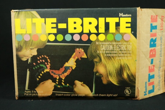 Lite Brite In Original Box Made By Hasbro