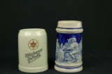 2 German Beer Mugs