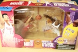Yao Ming & Shaquille O'Neal Action Figure In Box