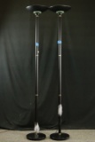Pair Of Pole Lamps