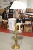 Brass Pole Lamp
