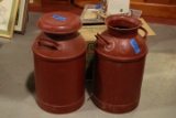 2 Milk Cans