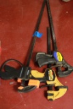 3 Quick Grip Clamps