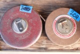 2 Vintage Tape Measures