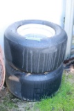 2 Drag Racing Tires