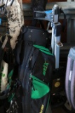 Set Of Golf Clubs In Golf Caddy