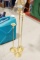 Set Of 3 Brass Candle Stands