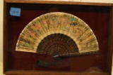 Oriental Fan In Shadowbox