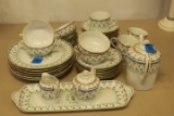 Limoges Tea Set & Plates