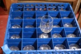 3 Crates Of Wine Glasses (75 Total)
