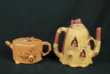 2 Oriental Teapots