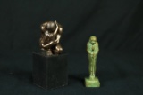 2 Metal Figurines