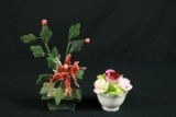 Porcelain Flower & Stone Flower