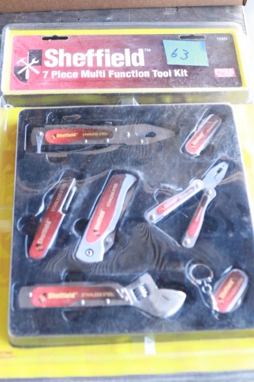 Sheffield 7 Pc. Multi-Function Tool Kit